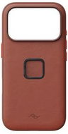 Peak Design Everyday Case Slimlink iPhone 18 Pro – Redwood Clarino - Handyhülle