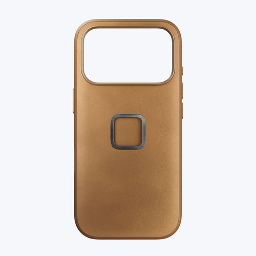 Peak Design Everyday Clarino Case - iPhone 17 Pro - Tan - Phone Cover - Main image
