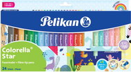 Pelikan Colorella, 24 pcs + stencil - Felt Tip Pens
