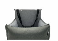 Car seat for dogs DUO Grey 50cm × 40cm - Dog Carriers