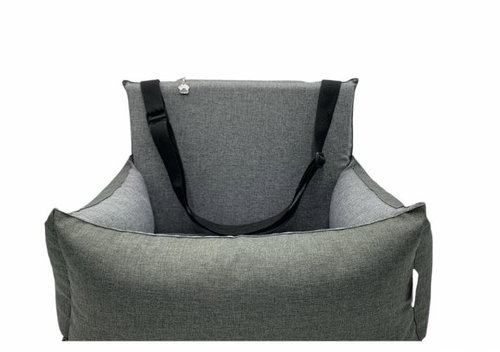 Car seat for dogs DUO Grey 50cm × 40cm - Dog Carriers - Main image