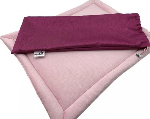 VATT mat for dogs in protective cover PINK 100×80 - Dog Mat - Main image