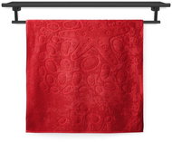 Veba Granada, plážová, 104 × 180 cm, červená  - Bath Towel