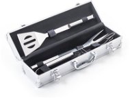 G21 grillező eszközök, 3 darabos készlet, alumínium bőröndben - Grill szett