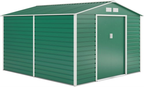 G21 Garden house GAH 884, green 198 × 277 × 319 cm - Garden Shed - Main image