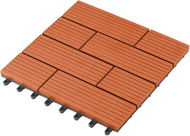 WPC Tiles G21 Samoa Cherry 2.3 x 30 x 30cm - WPC Tiles