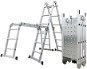 Aluminium Stepladder G21 GA-SZ-4x3-3,7M Multifunctional + Floor - Stepladder
