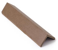Ending Strip G21 Indian Teak 4.5 x 4.5 x 300cm, Matt. WPC - WPC Accessory