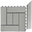 Strip G21 Incana for WPC Tiles, 38.5 x 7.5cm Corner (Right)