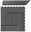 Ebony for WPC Tiles, 38.5 x 7.5cm Corner (Left)