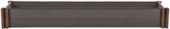 G21 Záhon vyvýšený CROP, dřevoplast, Eben 183 x 68 x 27 cm - Raised Garden Bed