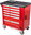 Red workshop trolley