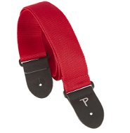 PERRISLEATHERS Poly Pro Extra Long Red - Gitár heveder