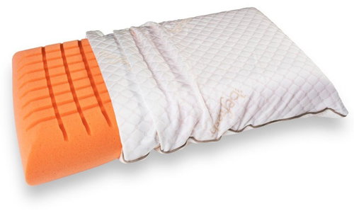 Perdormire Soya Moore memory foam pillow with high percentage of natural oils, 72 × 42 cm - Pillow - Main image