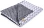 Maceshka Blanket Minky Grey Zigzag - Blanket