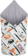Maceshka Swaddle Blanket Minky Print Animals in the Forest - Swaddle Blanket