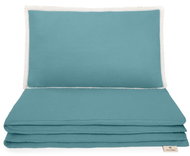 Maceshka Muslin linen Eucalyptus, lace - Bed Linen