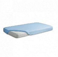 Maceshka Prestieradlo džersej 140 × 70 cm modré - Plachta na posteľ