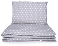 Maceshka Linen included Basic White stars in grey - Bed Linen