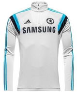 FOTBAL|Chelsea bila mikina Adidas ||M - Mikina