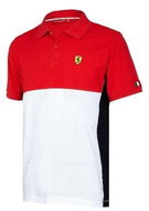 SCUDERIA FERRARI|Ferrari polo red cutand||M - T-Shirt
