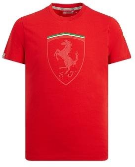 SCUDERIA FERRARI|Ferrari men's mono shield||L - T-Shirt - Main image