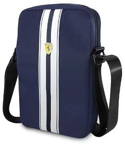 SCUDERIA FERRARI|Ferrari Tablet bag white stripes NAVY| - Laptop Bag - Main image