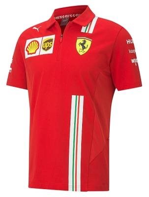 SCUDERIA FERRARI|Ferrari men's Team Polo shirt||L - T-Shirt - Main image