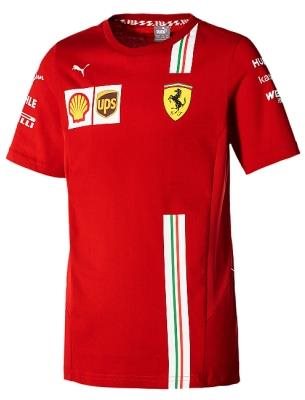 SCUDERIA FERRARI|Ferrari men's team t-shirt replica||L - T-Shirt - Main image