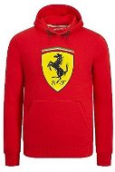 SCUDERIA FERRARI|Ferrari pánská mikina červená s kapucí||M - Mikina