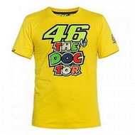 VALENTINO ROSSI|Mens t-shirt VR46 yellow ||M - T-Shirt