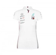 MERCEDES AMG|Mercedes ladies polo white ||L - T-Shirt