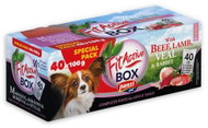 FITACTIVE Adult Fitabox Beef & Lamb & Veal & Rabbit 40×100g - Dog Food Pouch