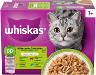 WHISKAS Core Mix Selection in Jelly 12×85g - Cat Food Pouch