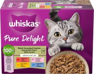 WHISKAS Pure Delight Selection in Jelly 12×85g - Cat Food Pouch