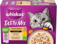 WHISKAS Tasty Mix Creamy Creations 12×85g - Cat Food Pouch