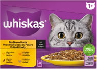 WHISKAS Core Poultry Selection in Gravy 12×85g - Cat Food Pouch