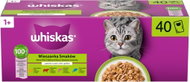WHISKAS Core mix válogatás aszpikban 40× 85 g - Alutasakos macskaeledel