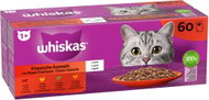 WHISKAS Core Classic Selection in Gravy 60× 85g - Cat Food Pouch