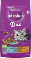 Whiskas DUO Surf & Turf Dry Food for Adult Cats 1.4kg - Cat Kibble