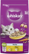 Whiskas Sterile Dry Food for Sterilised Cats with Chicken 3.8kg - Cat Kibble