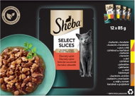 Sheba Mixed Selection in Sauce for Adult Cats 12×85g - Cat Food Pouch