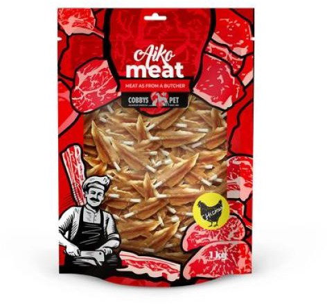Cobbys Pet Aiko Meat buffalo stick with chicken meat 1 kg - Dog Treats - Main image