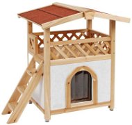 Kerbl Zateplená bouda pro kočky Tyrol Alpin, 88 × 57 × 77 cm - Bed