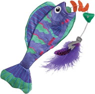 KONG Wrangler Angler Fish mix - Interactive Cat Toy