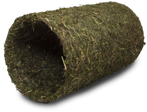 JR Farm Hay tunnel medium 1 piece - Treats for Rodents - Main image