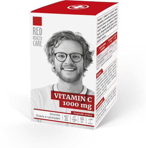 RED HEALTH CARE VITAMIN C, 1000mg, 60 Tablets - Vitamin C - Main image