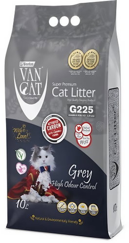 Vancat Bentonite Activated Carbon, 10 l - Cat Litter - Main image