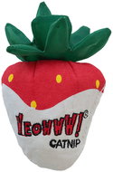 YEOWWW Strawberry stuffed with organic shantou - white chocolate - Cat Toy
