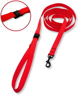 PafDog® Sliding adjustable leash 2 m, red - Leash